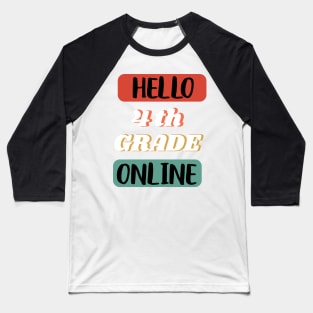 Hello Pencil School Gift, First Day Of School, Elementary, School Gift For Girls, Kindergarten Preschool 1st 2nd 3rd 4th 5th 6th Grade Baseball T-Shirt